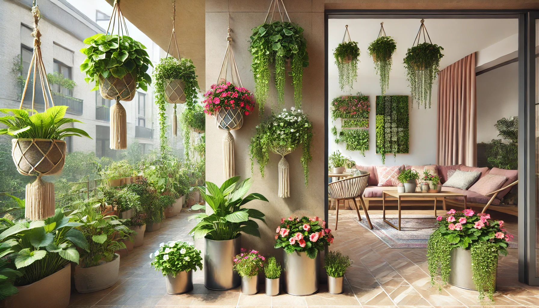 How to Use Hanging Pots to Create an Elegant and Functional Garden